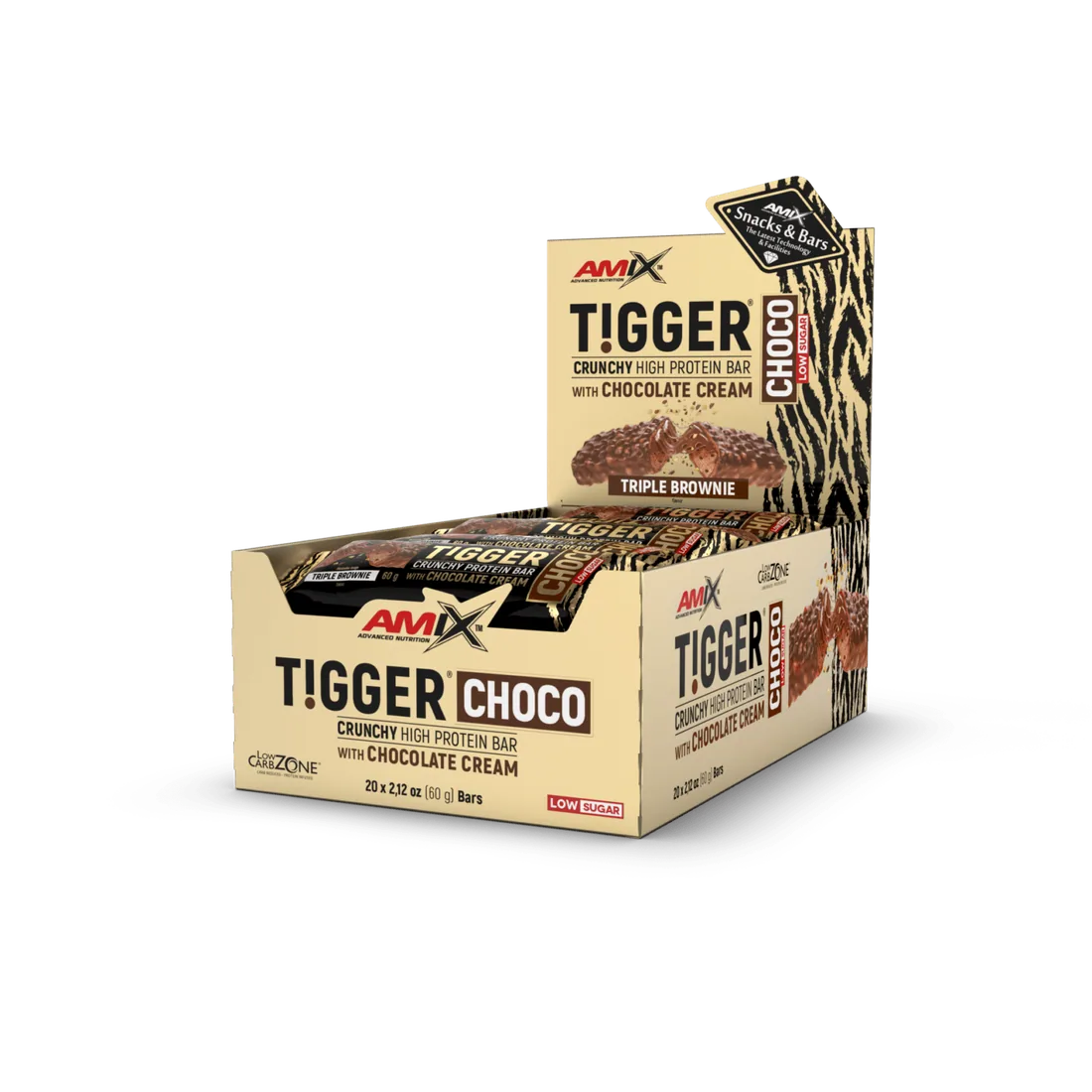 TIGGER CRUNCHY PROTEIN BAR 20*60 GR