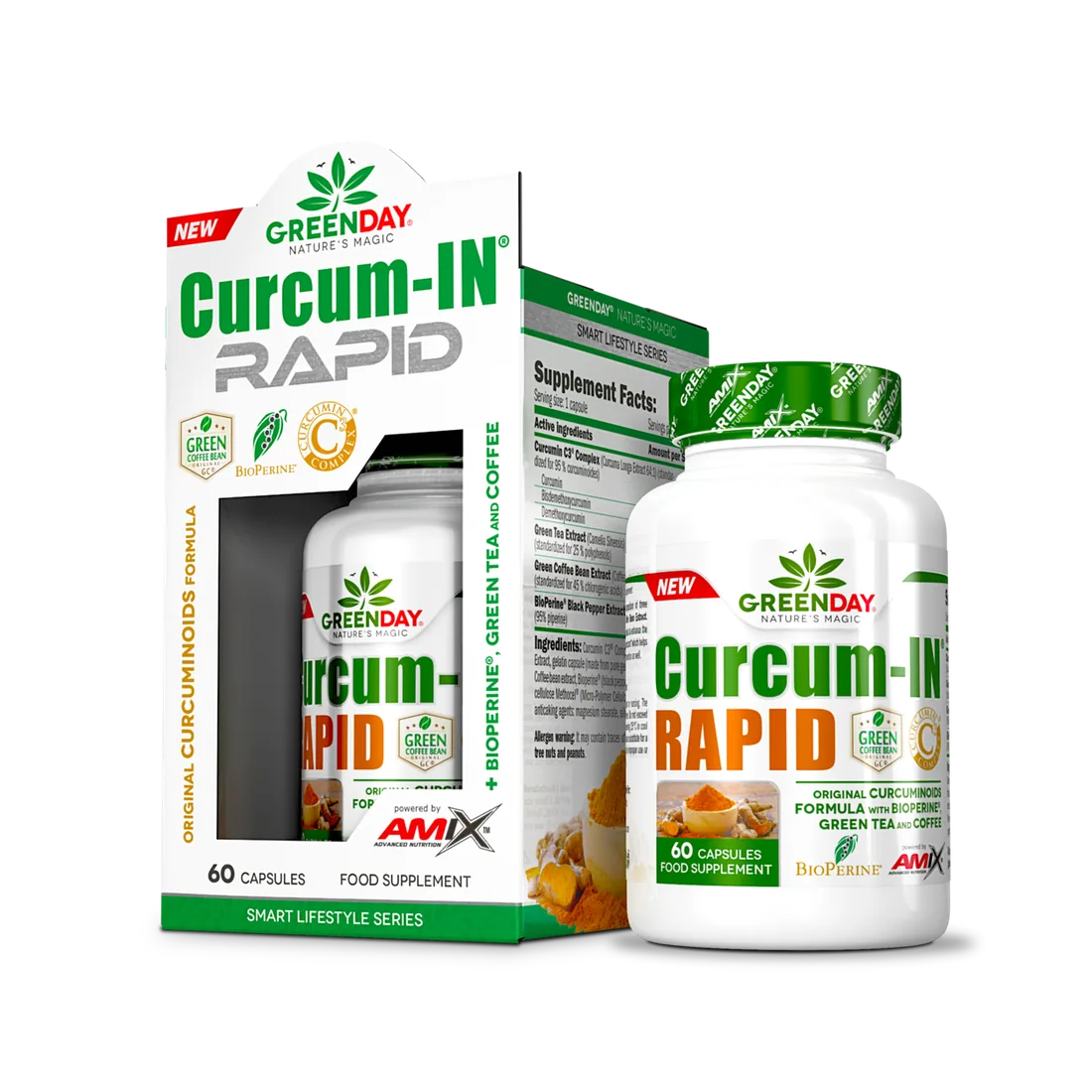 GREENDAY® CURCUM-IN RAPID 60 CAPS