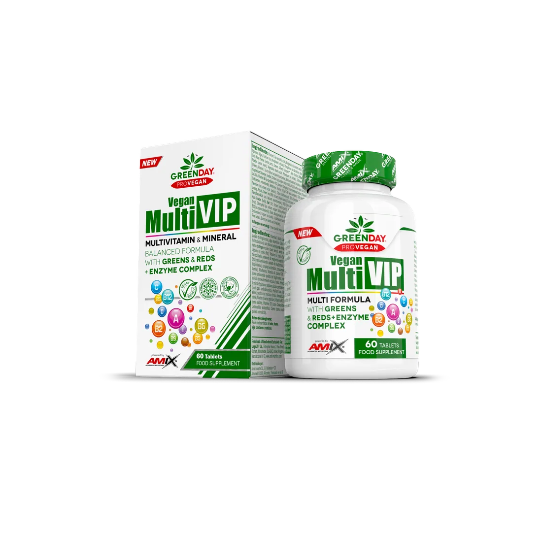 GREENDAY® PROVEGAN VEGAN MULTI VIP 60 TABL