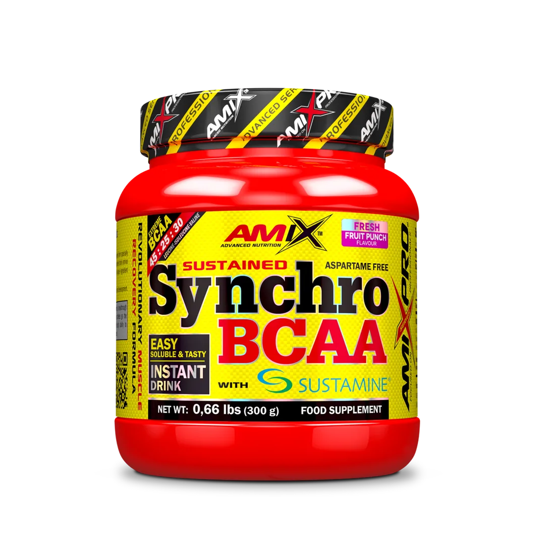 SYNCHRO BCAA PLUS SUSTAMINE INSTANT DRINK 300 GR