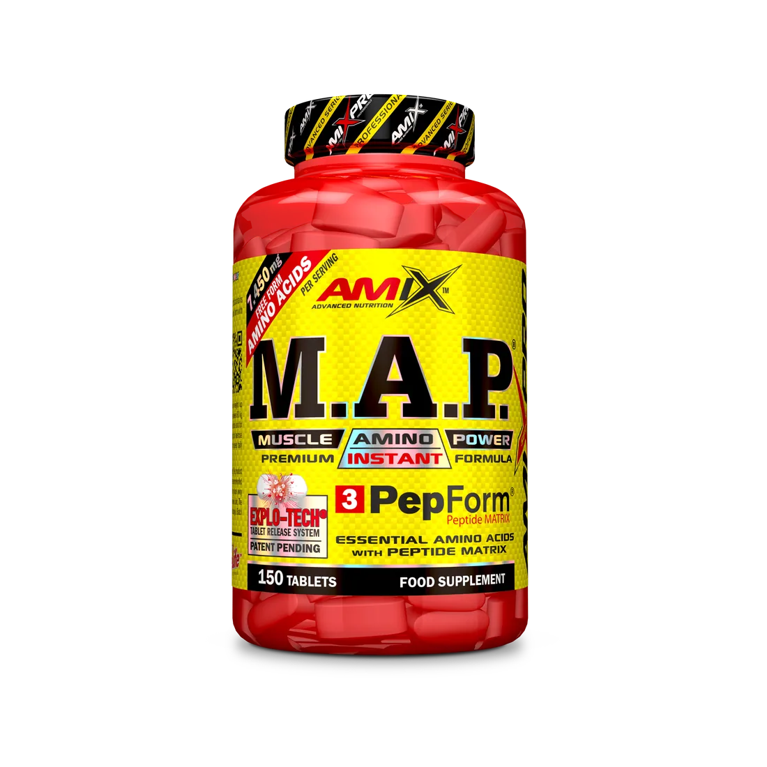 M.A.P. MUSCLE AMINO POWER 150 TABL
