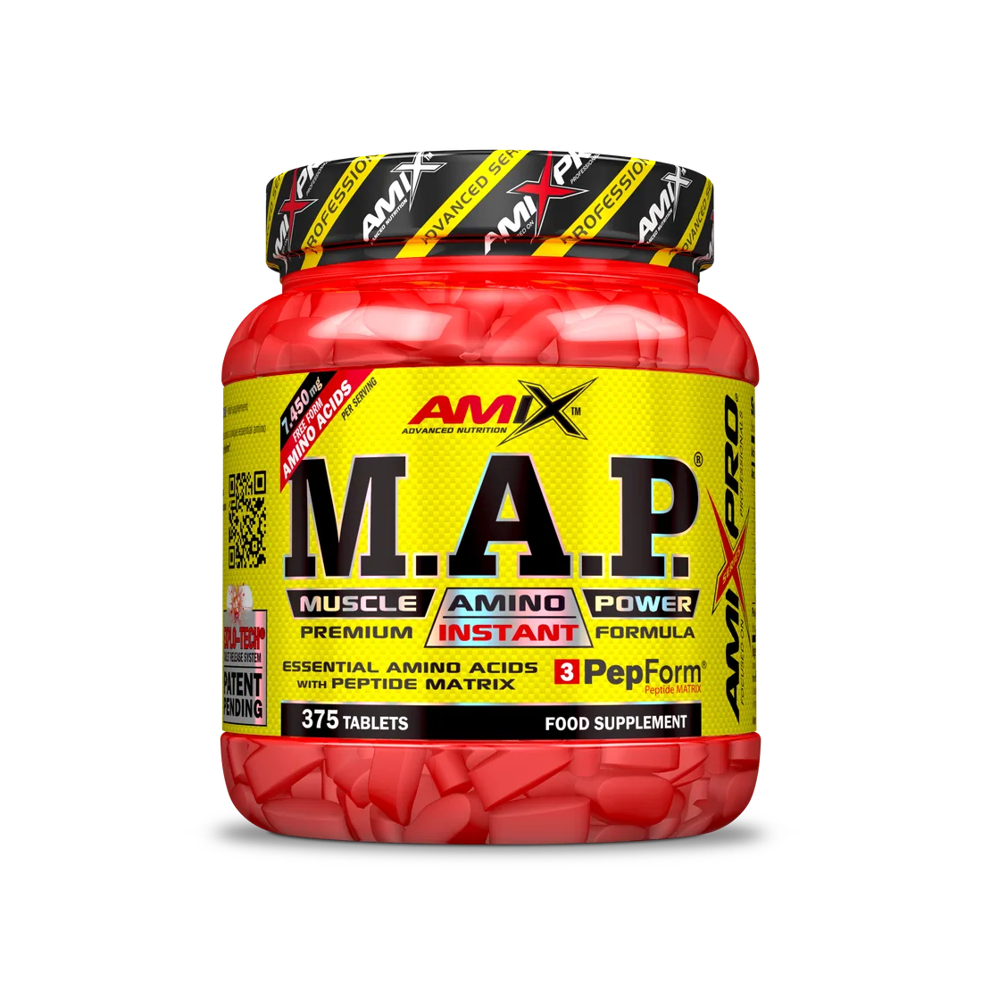 M.A.P. MUSCLE AMINO POWER 375 TABL