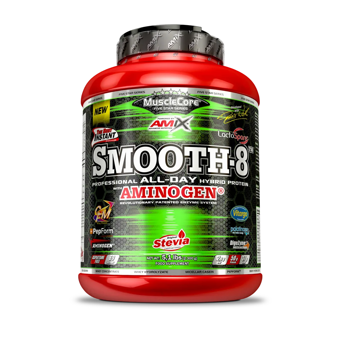 SMOOTH 8 HYBRIID PROTEIN 2300 GR