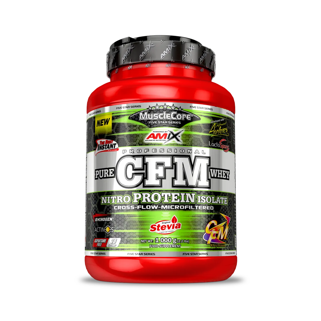 CFM NITRO WHEY WITH ACTINOS 1 KG