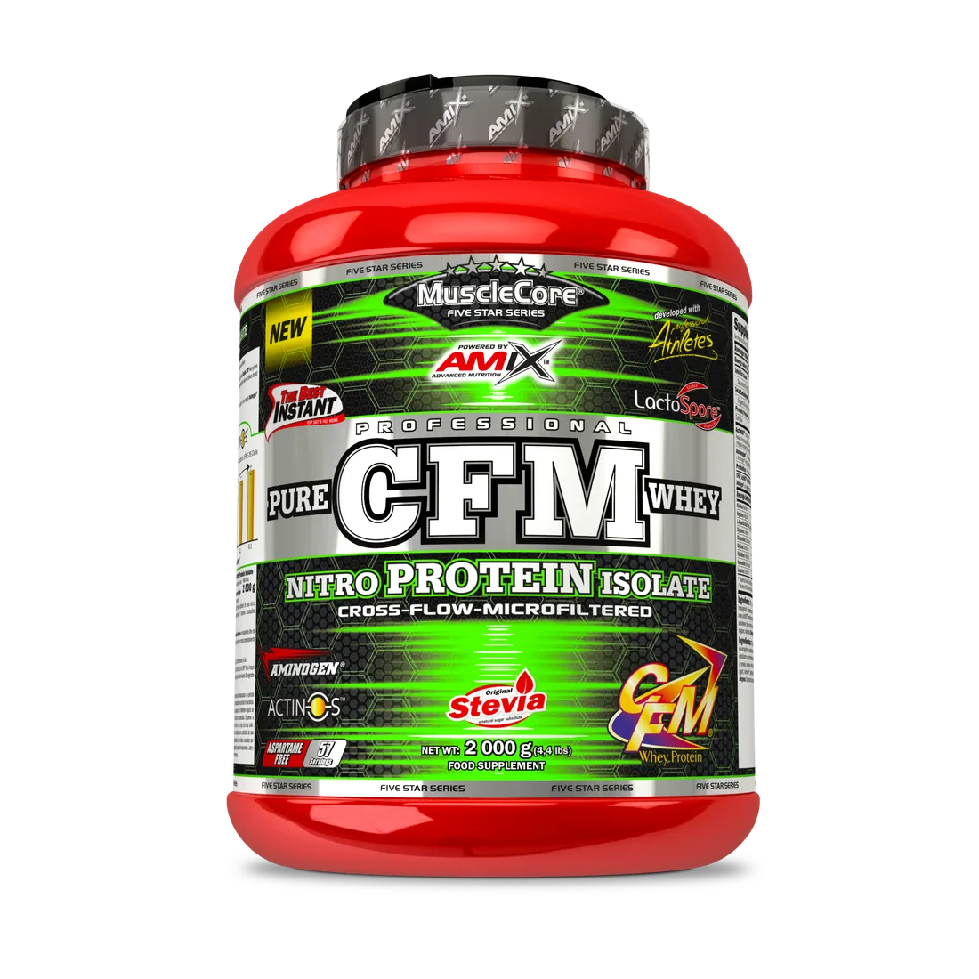 CFM NITRO WHEY WITH ACTINOS 2 KG