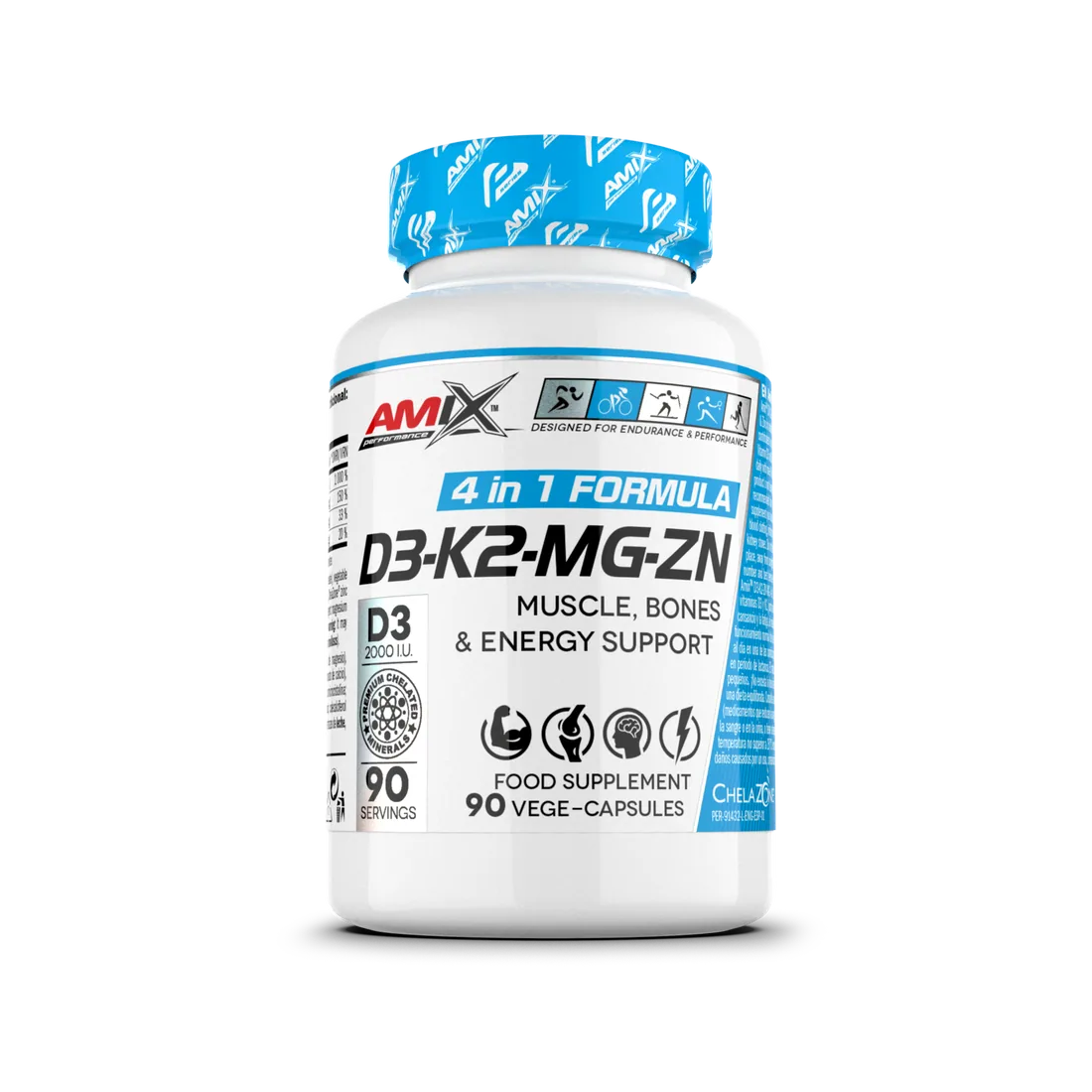 PERFORMANCE D3-K2-MG-ZN 90 CAPS