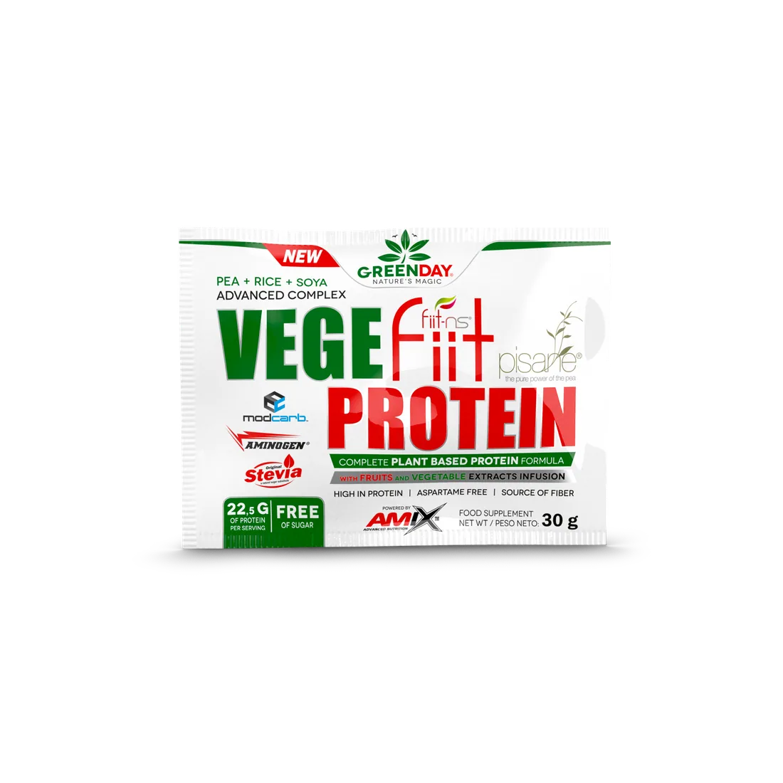 UNIDOSIS VEGEfiit PROTEIN 30 GR