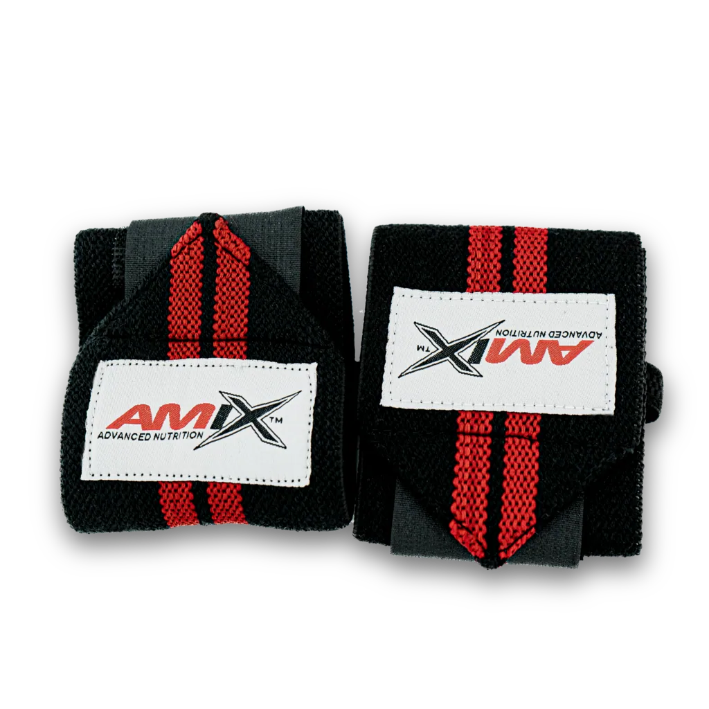 TOALLA AMIX NEGRO-ROJO