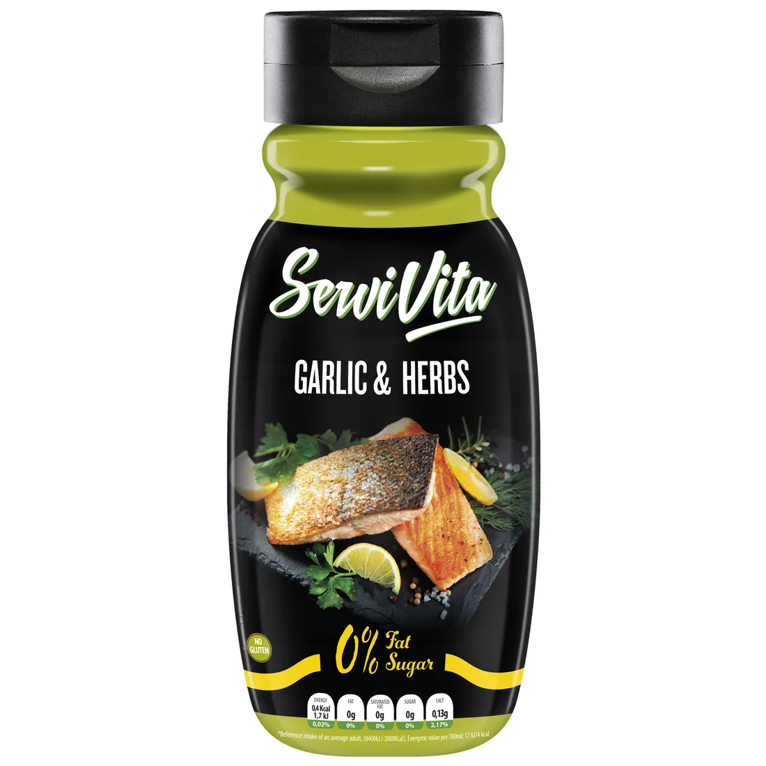 SALSA ZERO 320 ML Ajo&Hierbas