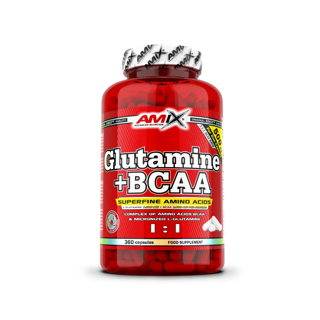GLUTAMINE+BCAA 360 CAPS