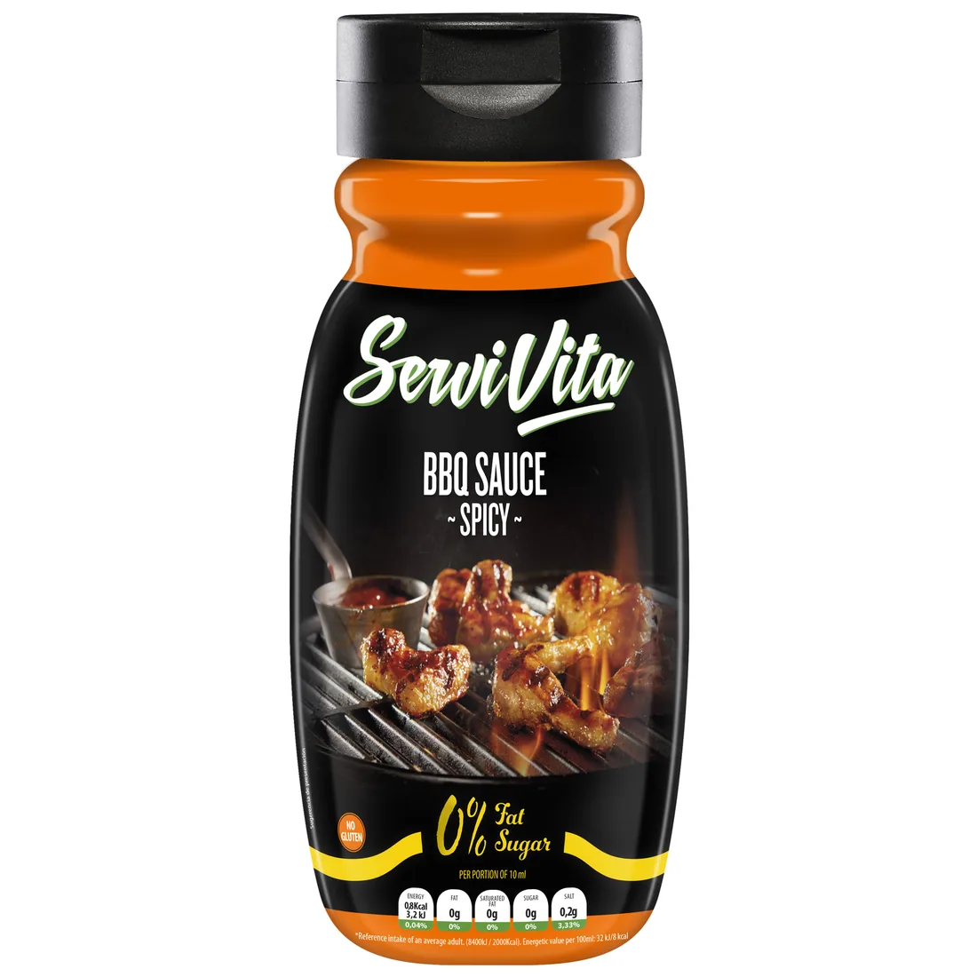 SALSA ZERO 320 ML Barbacoa picante