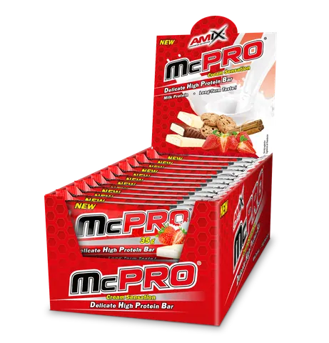 McPRO PROTEIN BAR 24*35 GR