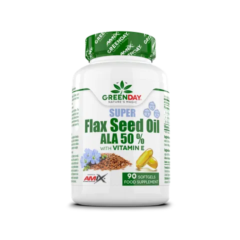 GREEDAY® SUPER FLAXSEED OIL ALA 50% 90 CAPS