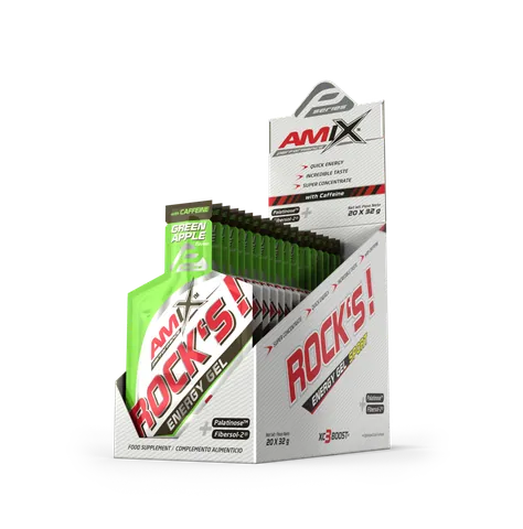 ROCK´S GEL CON CAFEINA  20*32 gr