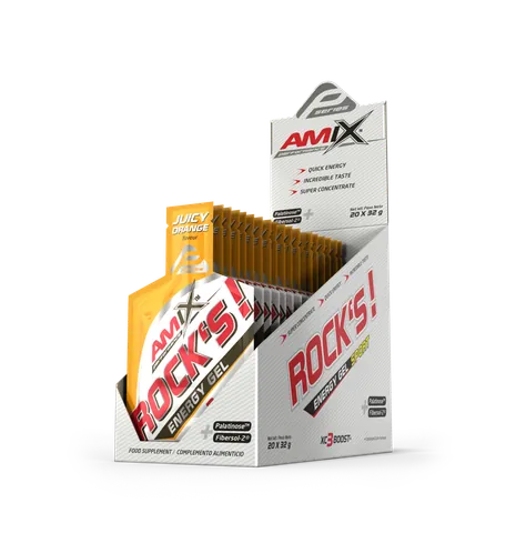 ROCK´S GEL SIN CAFEINA  20*32 gr