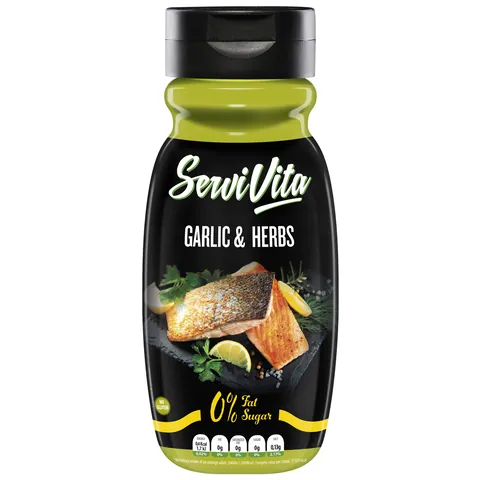 SALSA ZERO 320 ML Ajo&Hierbas